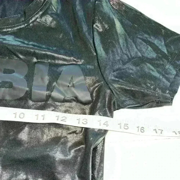 NWT Nebbia Sandra d black crop top SZ M - Picture 6 of 9